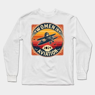 Women in aviation Long Sleeve T-Shirt